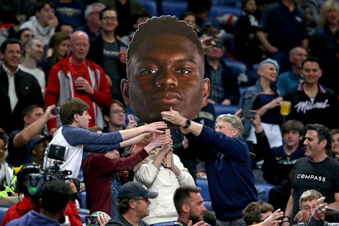 New Orleans Pelicans' Zion Williamson